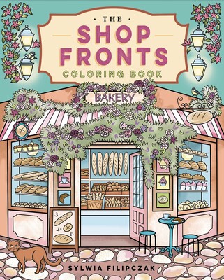 Shop Fronts Coloring Book Shop Fronts Coloring Book
