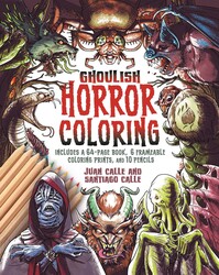Ghoulish Horror Coloring Kit