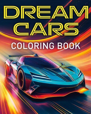 Dream Cars Coloring Book Dream Cars Coloring Book