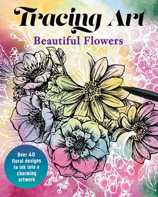 Tracing Art: Beautiful Flowers Tracing Art: Beautiful Flowers