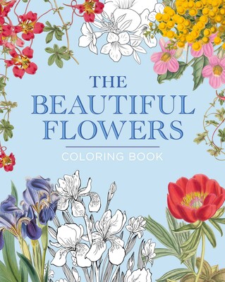 Beautiful Flowers Coloring Book Beautiful Flowers Coloring Book