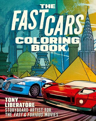 The Fast Cars Coloring Book The Fast Cars Coloring Book