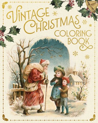Vintage Christmas Coloring Book Vintage Christmas Coloring Book