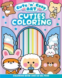 Cute 'n' Cozy Art: Cuties Coloring Cute 'n' Cozy Art: Cuties Coloring
