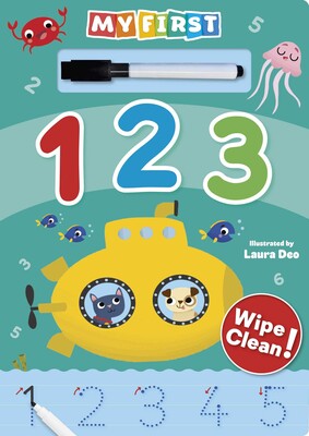 My First 123: Wipe Clean!