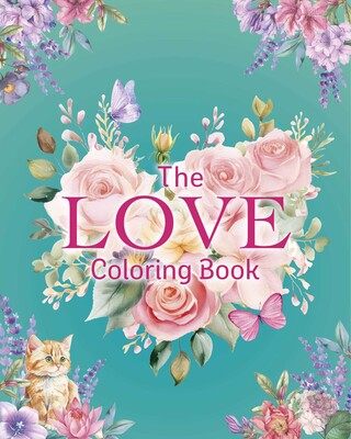 Love Coloring Book