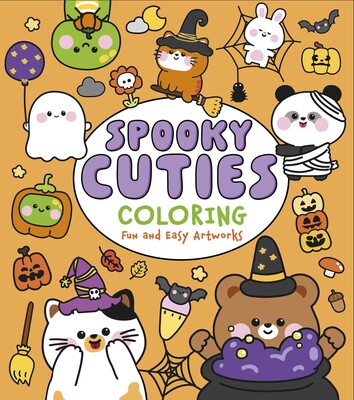 Spooky Cuties Coloring Book