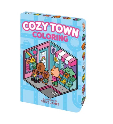 Cozy Town Coloring