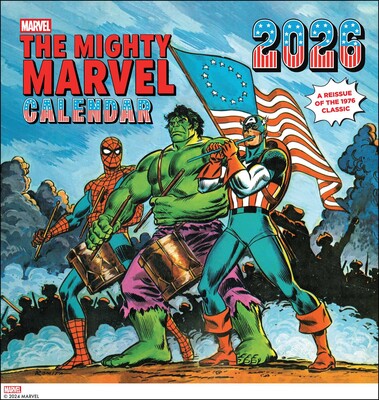 Mighty Marvel 2026 Wall Calendar: A Reissue of the 1976