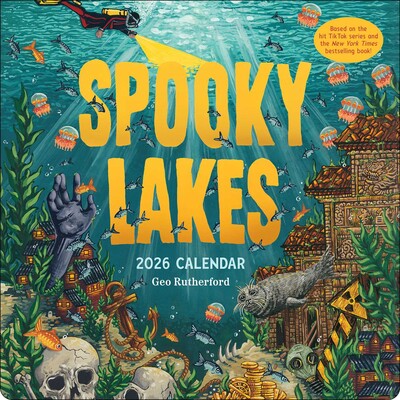 Spooky Lakes 2026 Wall Calendar - Book Summary & Video | Official