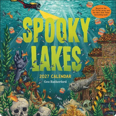 Spooky Lakes 2027 Wall Calendar Spooky Lakes 2027 Wall Calendar