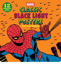Marvel Classic Black Light Posters 2027 Wall Calendar: 12 Original Images from 1 Marvel Classic Black Light Posters 2027 Wall Calendar: 12 Original Images from 1