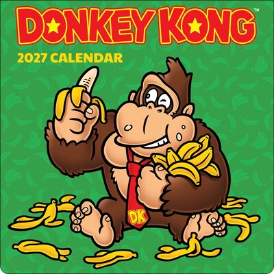 Donkey Kong 2027 Wall Calendar Donkey Kong 2027 Wall Calendar