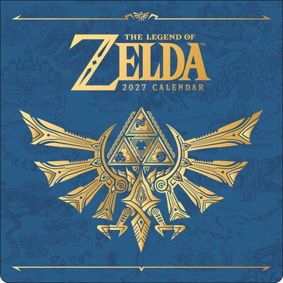 Legend of Zelda 2027 Wall Calendar Legend of Zelda 2027 Wall Calendar