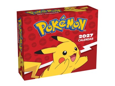Pokémon 2027 Day-to-Day Calendar Pokémon 2027 Day-to-Day Calendar