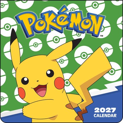 Pokémon 2027 Mini Wall Calendar Pokémon 2027 Mini Wall Calendar