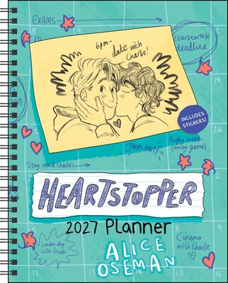 Heartstopper 12-Month 2027 Weekly/Monthly Planner Calendar with Bonus Stickers Heartstopper 12-Month 2027 Weekly/Monthly Planner Calendar with Bonus Stickers