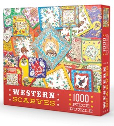 Western Scarves Puzzle 1000 Piece Western Scarves Puzzle 1000 Piece