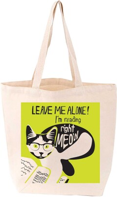 I'm Reading Right Meow Tote (Stewart) I'm Reading Right Meow Tote (Stewart)