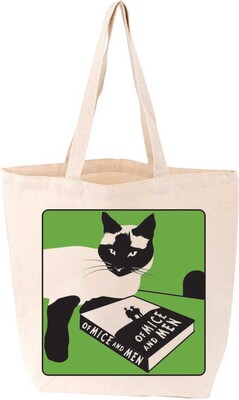 Of Mice and Men Cat Tote Of Mice and Men Cat Tote