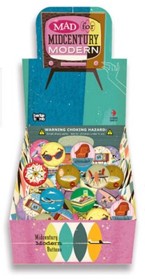 Mad for Midcentury Modern Button Box Mad for Midcentury Modern Button Box