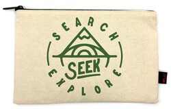 Search, Seek, Explore Pencil Pouch