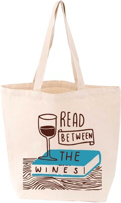 Read Between the Wines Tote Read Between the Wines Tote