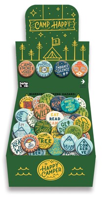 Camp Happy Button Box Camp Happy Button Box