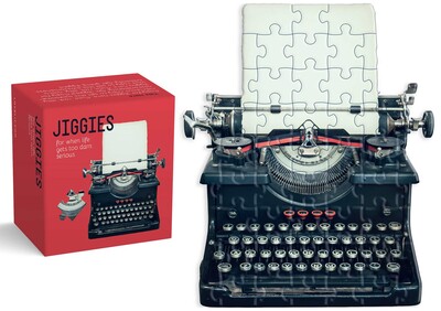 Typewriter Jiggie Puzzle 86 Piece Typewriter Jiggie Puzzle 86 Piece