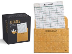 Library Card Jiggie Puzzle 85 Piece