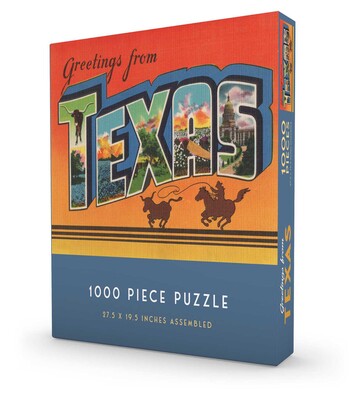 Greetings from Texas Puzzle 1000 Piece Greetings from Texas Puzzle 1000 Piece