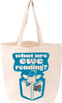 What are EWE Reading? Barn Sheep Tote What are EWE Reading? Barn Sheep Tote