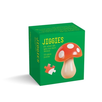 Mushroom Jiggie Puzzle 53 Piece Mushroom Jiggie Puzzle 53 Piece
