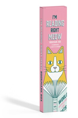 I'm Reading Right Meow Bookmark Box I'm Reading Right Meow Bookmark Box