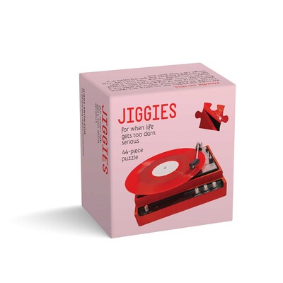 Record Player Jiggie Puzzle 44 Pieces Record Player Jiggie Puzzle 44 Pieces