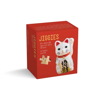 Lucky Cat Jiggie Puzzle 44 Pieces Lucky Cat Jiggie Puzzle 44 Pieces
