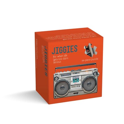 Boombox Jiggie Puzzle 42 Pieces Boombox Jiggie Puzzle 42 Pieces