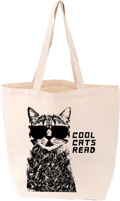 Cool Cats Read Tote Cool Cats Read Tote