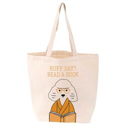 Ruff Day? Read a Book Tote