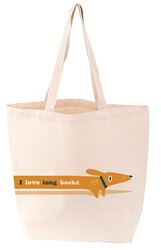 I Love Long Books Tote