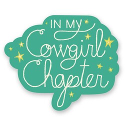 In My Cowgirl Chapter Sticker (Pack of 6)