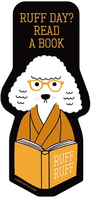 Ruff Day? Read a Book Sticker (Pack of 6) Ruff Day? Read a Book Sticker (Pack of 6)