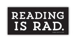 Reading Is Rad Sticker (Pack of 6)