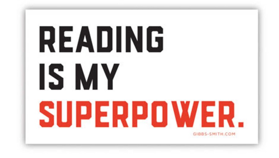 Reading Is My Superpower Sticker (Pack of 6)