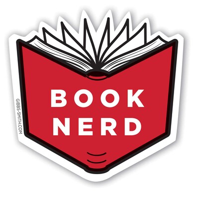 Red Book Nerd Sticker (Pack of 6) Red Book Nerd Sticker (Pack of 6)