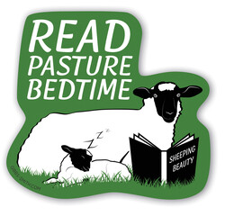 Read Pasture Bedtime Barn Sheep Sticker (Pack of 6)