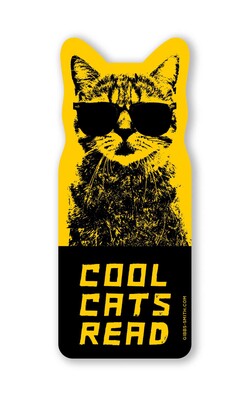 Cool Cats Read Sticker (Pack of 6) Cool Cats Read Sticker (Pack of 6)