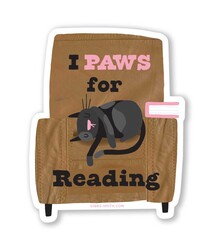 I Paws for Reading Sticker (Pack of 6)