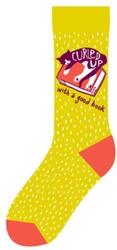 Curled Up with a Good Book Socks (Pack of 6)