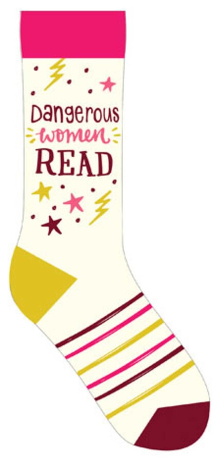 Dangerous Women Read Socks (Pack of 6)